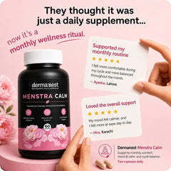 Menstra Calm – Monthly Cramp Comfort, Mood & Cycle Balance Support