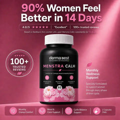 Menstra Calm – Monthly Cramp Comfort, Mood & Cycle Balance Support