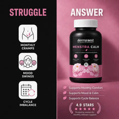 Menstra Calm – Monthly Cramp Comfort, Mood & Cycle Balance Support
