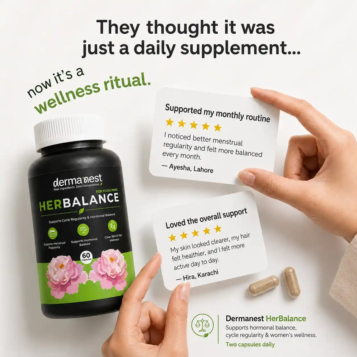 HerBalance – PCOS / PMOS, Hormonal Balance & Cycle Support